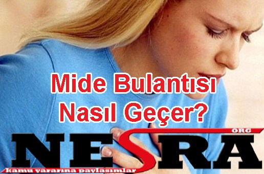 mide bulantısından kurtulmak